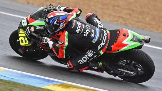 L’Aprilia di MotoGP. Getty