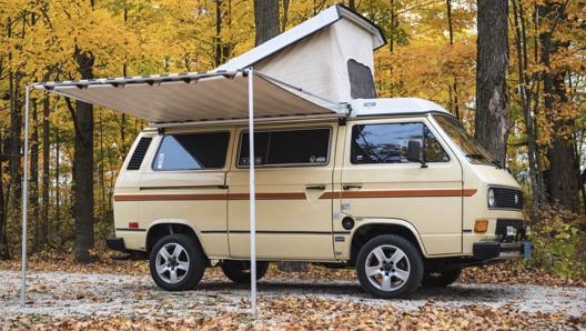 Un Volkswagen Westfalia degli anni Ottanta