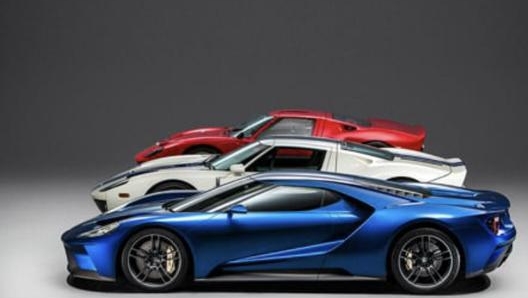 Ford GT, generazioni a confronto