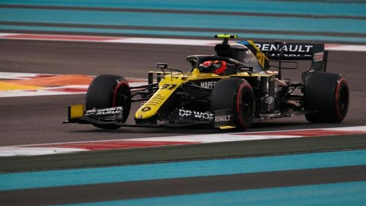 Ocon, deluso per la qualifica della Renault. Afp