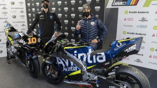 Differenti iivree per le GP19 di Bastianini, a destra, e Marini, a sinistra