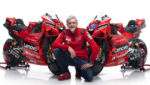 Gigi dall'Igna con la 'sua' creatura, la GP21