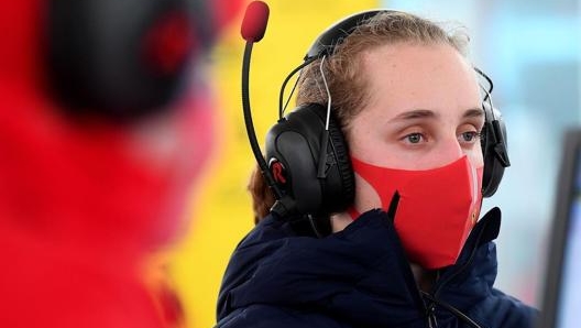 Maya Wueug, 16 anni, a Maranello