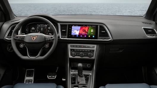 Cupra Ateca monta il nuovo virtual cockpit da 10,25’’ e lo schermo centrale da 9,2’’