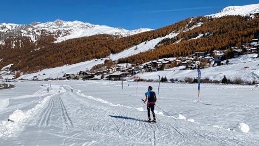 L’anello dello sci di fondo aperto il 30 ottobre misura 1,5 chilometri