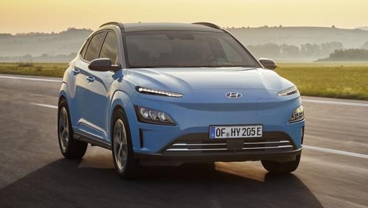 Il design più pulito introdotto con il restyling della Hyundai Kona Electric