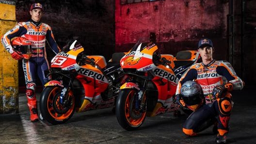 La coppia Hrc 2021: Marc marquez e Pol Espargaro