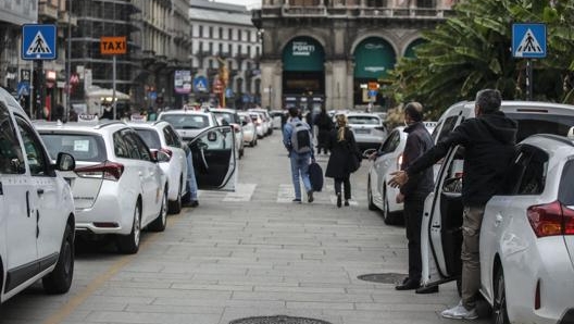 Si apre la via del noleggio per tassisti e Ncc. LaPresse