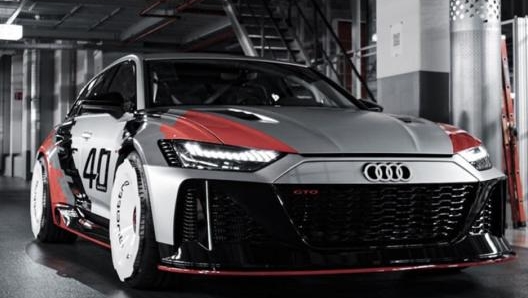 La sportivissima RS6 Gto realizzata da Audi Akademie