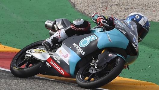 John McPhee (Honda) in azione. Getty