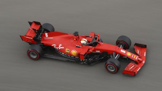 La SF1000 numero 5 di Sebastian Vettel