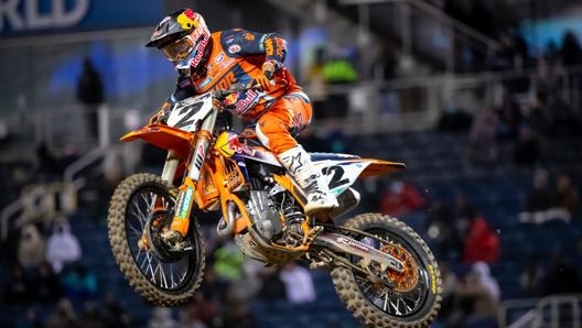 Cooper Webb in azione a Orlando