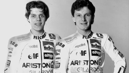 Loris Capirossi e Fausto Gresini