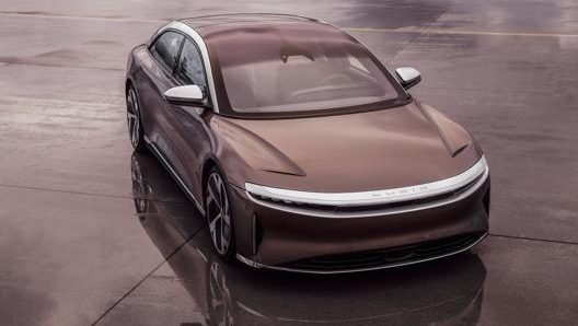 La Lucid Air è un’elettrica premium rivale della Taycan e della Model S