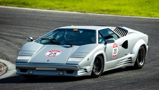 La splendida Lamborghini Countach 25° Anniversario