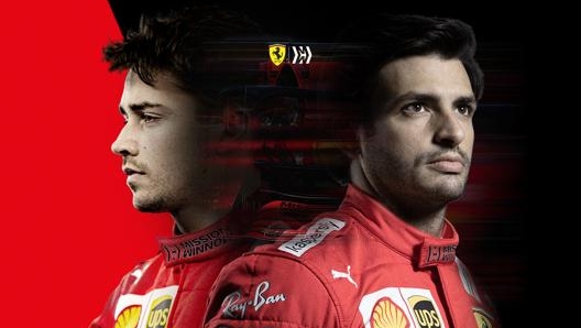 Charles Leclerc e Carlos Sainz