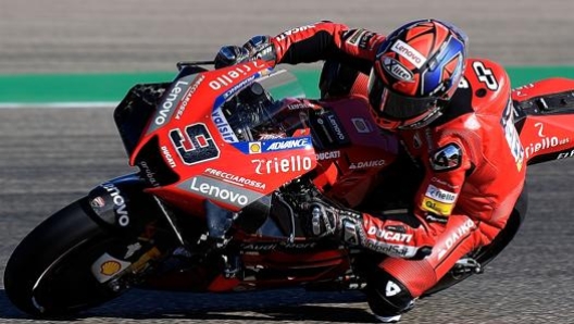 Danilo Petrucci, pilota Ducati, vincitore a Le Mans. Afp