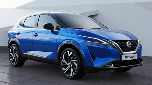 Nissan Qashqai sarà disponibile a trazione anteriore e integrale