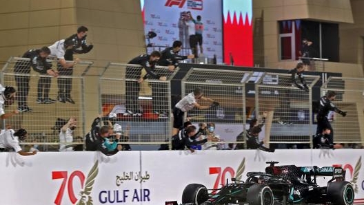 Lewis Hamilton, vittoria n. 95 della carriera. Afp