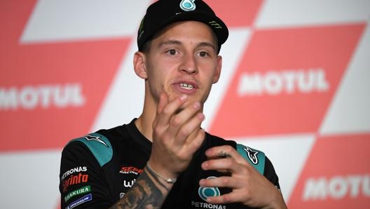 Fabio Quartararo, 21 anni, pilota ufficiale Yamaha MotoGP. Afp