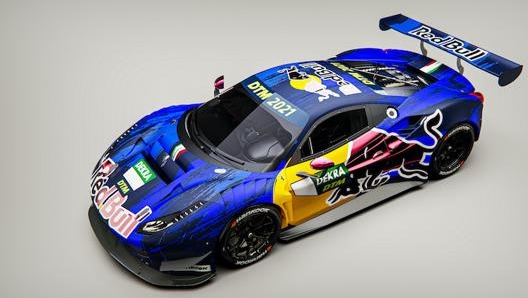 La livera della Ferrari Gt3  che correrà il Dtm 2021