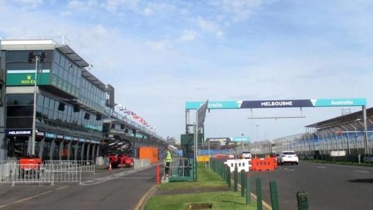 A gennaio lavori di rifacimento della pit lane a Melbourne