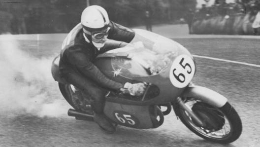 John Surtees su MV Agusta. Ap