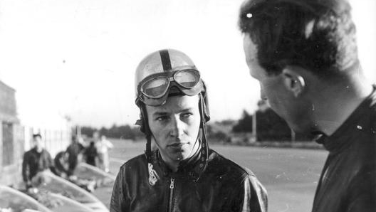 Un giovanissimo John Surtees