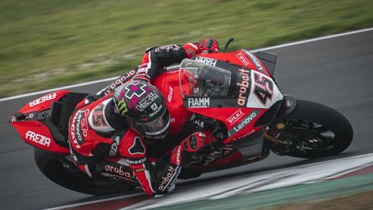 Scott Redding in azione a Misano