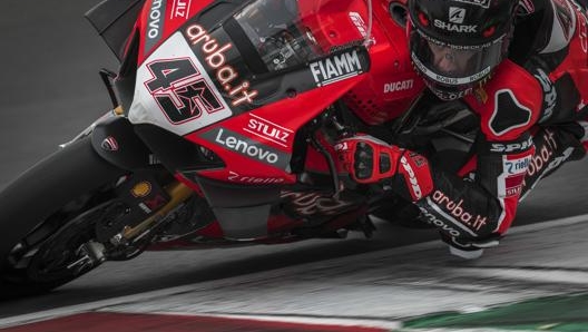 Scott Redding in azione nei test