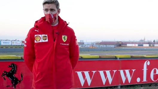 Mick Schumacher a Fiorano