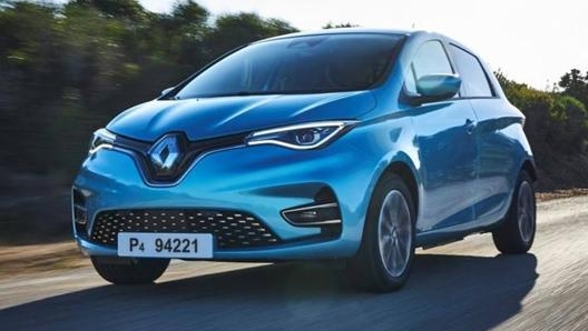 Renault Zoe, una delle auto elettriche più diffuse