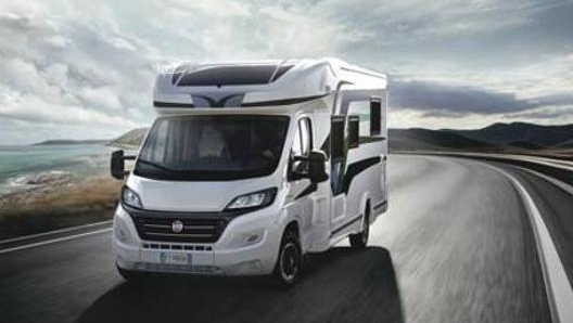 Un camper su base Ducato, leader del mercato europeo