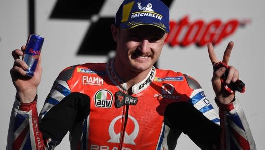 Jack Miller, 26 anni, con Francesco Bagnaia sarà pilota ufficiale Ducati. Afp