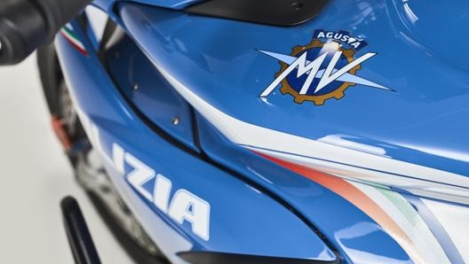 Un dettaglio per le MV Agusta della Polizia