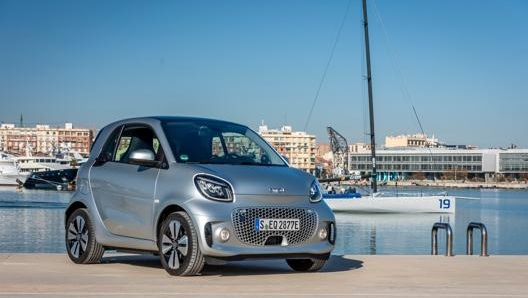 La Smart è prodotta esclusivamente con motorizzazione elettrica