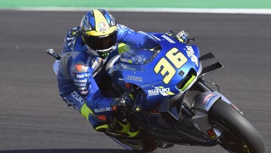 Mir in azione a Portimao, nel GP del Portogallo. Getty Images