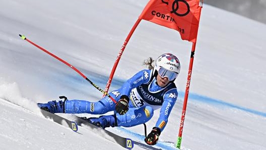 Marta Bassino a Cortina. Getty