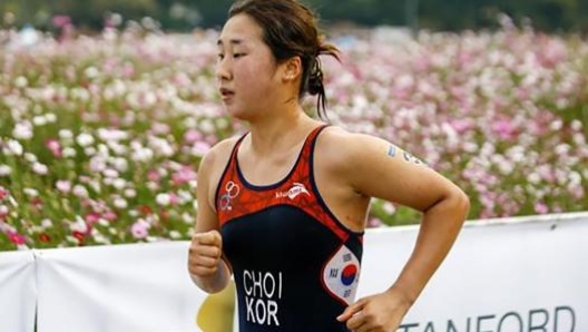 La triatleta Choi Suk-Hyeon