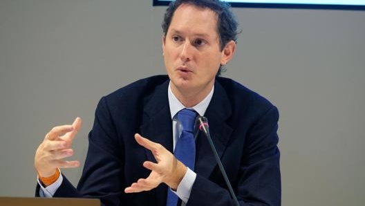 John Elkann. Ansa