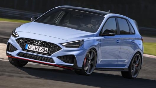 Il frontale della Hyundai i30