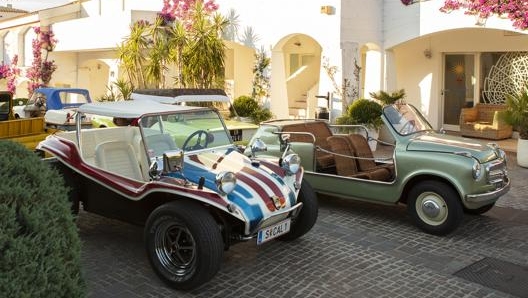 Una Dune Buggy e una 600 Spiaggina in Costa Smeralda