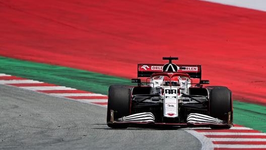 Robert Kubica, 36 anni, sull’Alfa Romeo C41. Afp