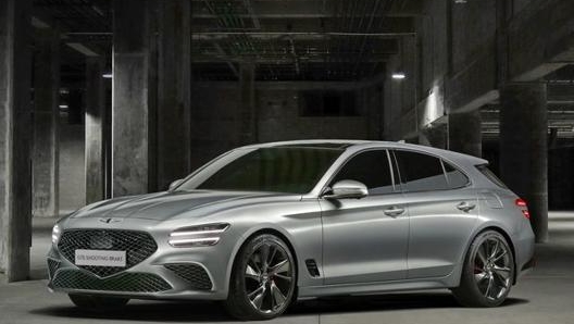 La G70 Shooting Brake della new entry Genesis che verrà esposta