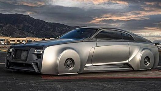 Tra le vetture Rolls Royce presenti anche la Wraith