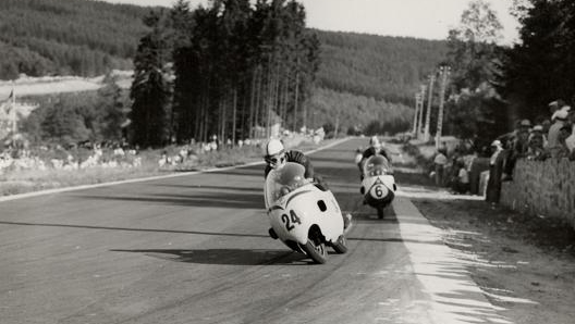 Motomondiale a Spa nel 1957