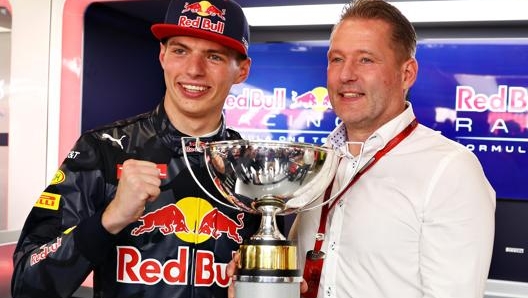 Max e Jos Verstappen. Getty