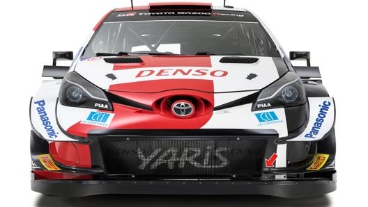 La Yaris Wrc del team Toyota Gazoo Racing monta un motore da 1,6 litri turbo che eroga 380 cavalli di potenza