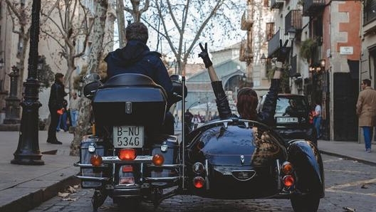 Una Harley-Davidson con il sidecar, questa la moto dei sogni di Lillo