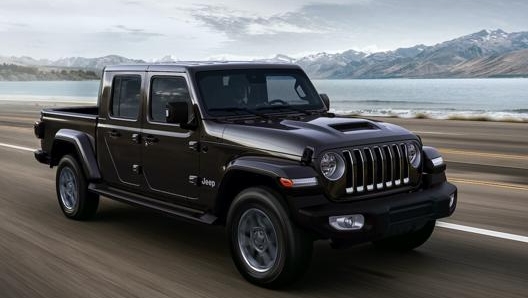 Il pick-up Jeep Gladiator è prodotto sulla base del fuoristrada Wrangler